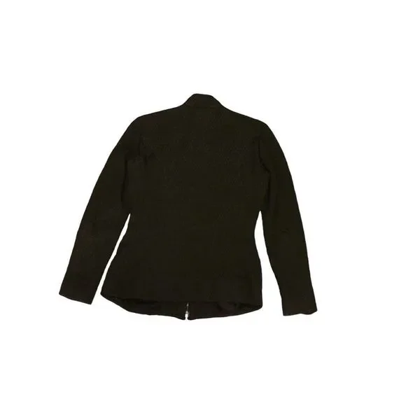 Calvin Klein Women's Full Zip Quilted Jacket Black Size Small - Picture 2 of 3